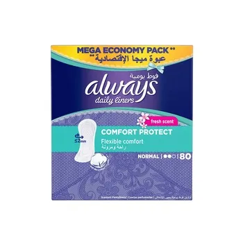 Always Comfort and Protection Liner Fresh 80 pcs