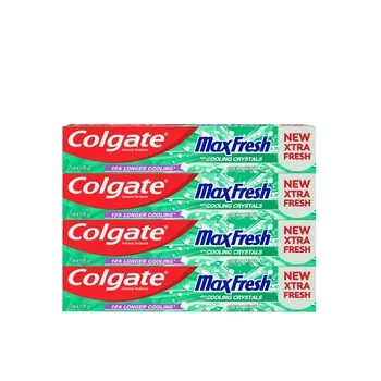 Colgate Max Fresh Clean Mint Gel Toothpaste 75ml Pack of 4