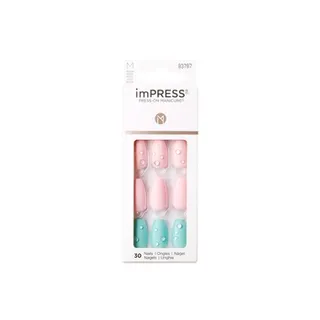 Kiss Impress Medium Nails Dew Drop Kimm06C