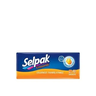 Selpak Lotion Pocket Tissue 10pcs