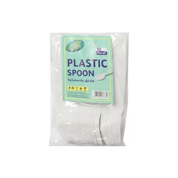 Samar Plastic Spoon White 50s