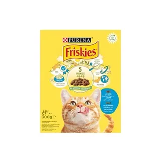 فريسكيز قط سلمون وخضار 300g