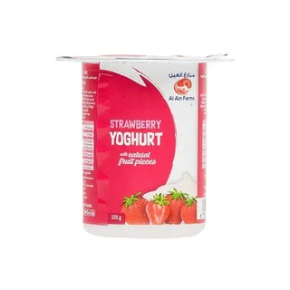 Alain Stirred Fruit Yoghurt (Strawberry) 12