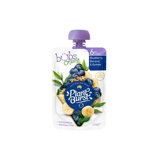 Organic Bubs Blueberry Banana & Quinoa 120g