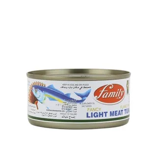 Family light meat Tuna flakes 185g