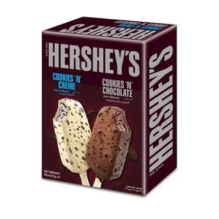 Hersheys Cookies & Cream Ice Cream Stick 4 x 90ml