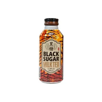 OKF بلاك شوغر ميلك تي 390ml