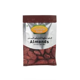 Goodness Foods Almonds Smoked & Barbecue Packet 20g