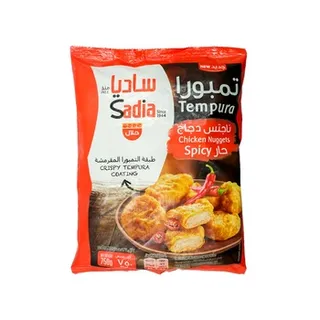 ساديا ناجتس دجاج تيمبورا حار 750g