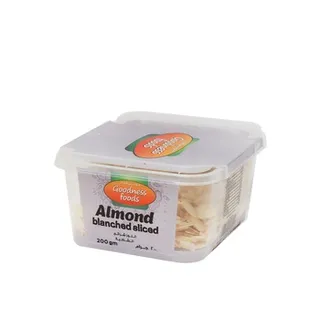 Goodness Foods Almond Blanched Slice (B) 200g