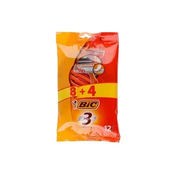 Bic Razor for Men Sensitive Pouch 8+4 12s pack
