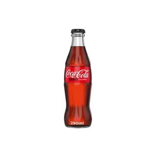 كوكا كولا زيرو كالوريز مشروب غازي زجاجة 290ml