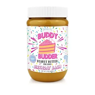 Buddy Budder Birthday Bash 480g Dog Peanut Butter
