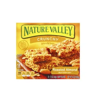 Natural Valley Cereal Bar Crunchy Roasted Almond 252g
