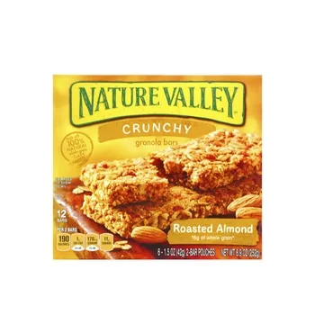 Natural Valley Cereal Bar Crunchy Roasted Almond 252g