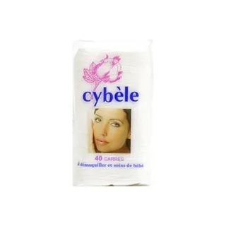Cybele Makeup Pads Square 40pcs