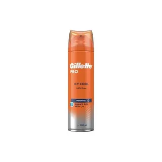 جيليت برو آيسي كول منتول جل حلاقة 200ml Multicolor