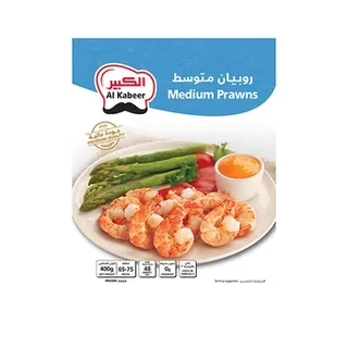 Al Kabeer Medium Prawns 400g