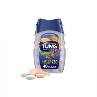 Tums Extra Chewable Antacid Tab 48s