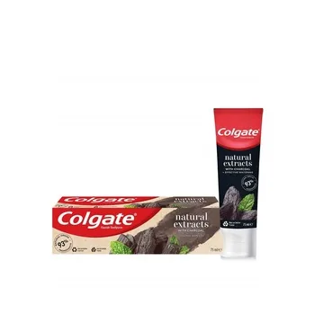 كولجيت ناتشورال إكستراكتس ديب كلين مع فحم نشط معجون أسنان 75ml