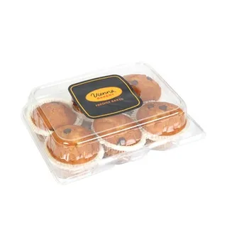 Chocolate Banana Muffin 6pcs