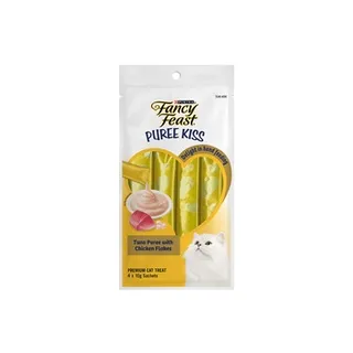 Fancy feast Puree Kiss Tuna with Chicken Flakes 40g