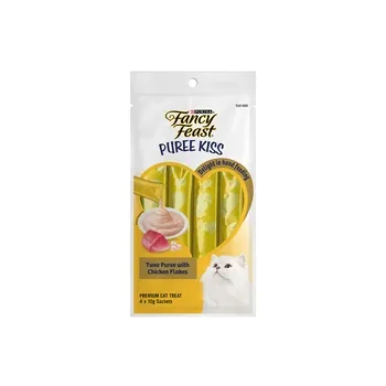 Fancy feast Puree Kiss Tuna with Chicken Flakes 40g