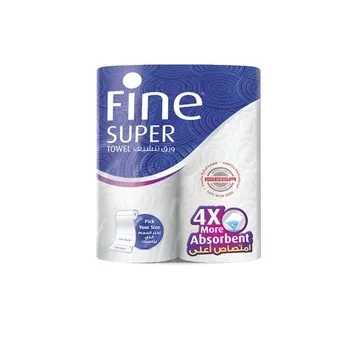 Fine Super Towel 2 x 45 Sheets x 3 Ply