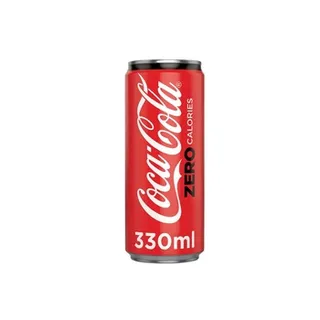 كوكا كولا زيرو كالوريز مشروب غازي علبة 330ml