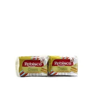 ريبيسكو كريم ساندوتش بسكويت 10 x 34g