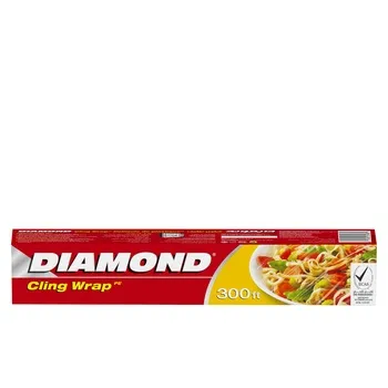 Diamond Cling Wrap Clear 300sqft