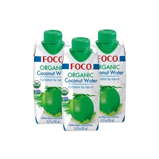 فوكو ماء جوز الهند العضوي UHT 330ml Pack of 3