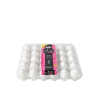 Jenan Medium White Eggs 30 Count