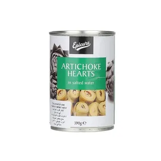 Epicure artichoke hearts 390g