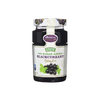 Stute diet jam black currant 430g