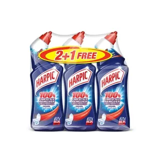 Harpic Limescale Remover Original Toilet Cleaner Liquid 750ml Pack Of 3