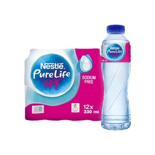 نستله بيور لايف ماء معبأ 330ml pack of 12