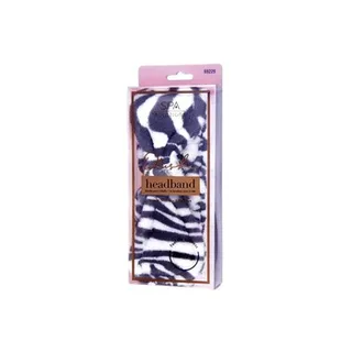 Cala Plush Wire Headband- Zebra