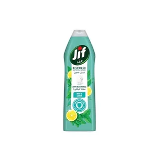 Jif Anti Bacterial Dishwashing Liquid Mint And Lemon