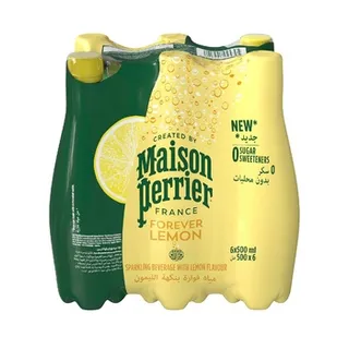 Maison Perrier Forever Lemon Pet Bottle 500ml Pack of 6