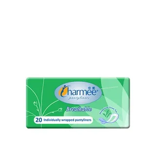 Charmee Pantyliners Breathable Deo Green Tea 20s