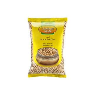 Goodness Foods Black Eye Peas 1kg