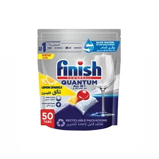 Finish Quantum All In One Lemon 50 Tabs