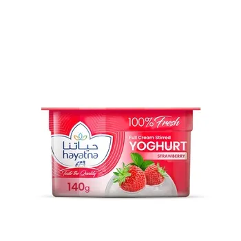 حياتنا زبادي فراولة 140g