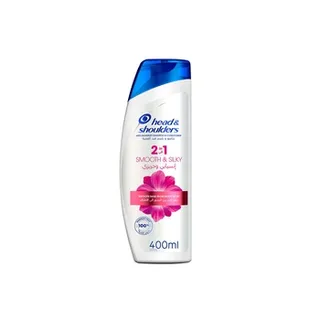Head & Shoulder 2in1 Anti-Dandruff Shampoo Smooth & Silky 400ml