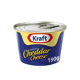 Kraft Cheddar Cans 190g
