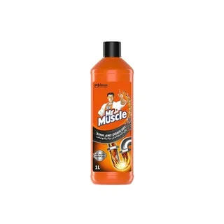 Mr. Muscle Sink and Drain Gel Cleaner Clear Blocked Sinks Fast Works In 5 Minutes 1 ltr
