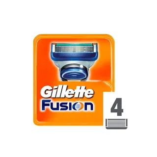 جيليت شفرة حلاقة فيوجن كارتريدج 4pcs