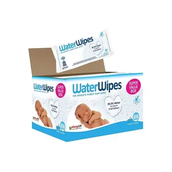 Water Wipes - Baby Wipes Super Value Box 9 x 60 Sheets