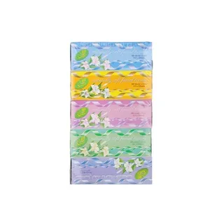 Samar Naturally Soft Facial Tissue 200 x 2 ply pack of 5